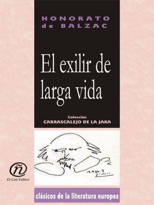 cover image of El exilir de larga vida